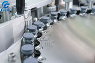 Ampoules शीशियों के लिए 600kgs 4.1Kw रोटरी टेबल स्वचालित गोल बोतल लेबलिंग मशीन